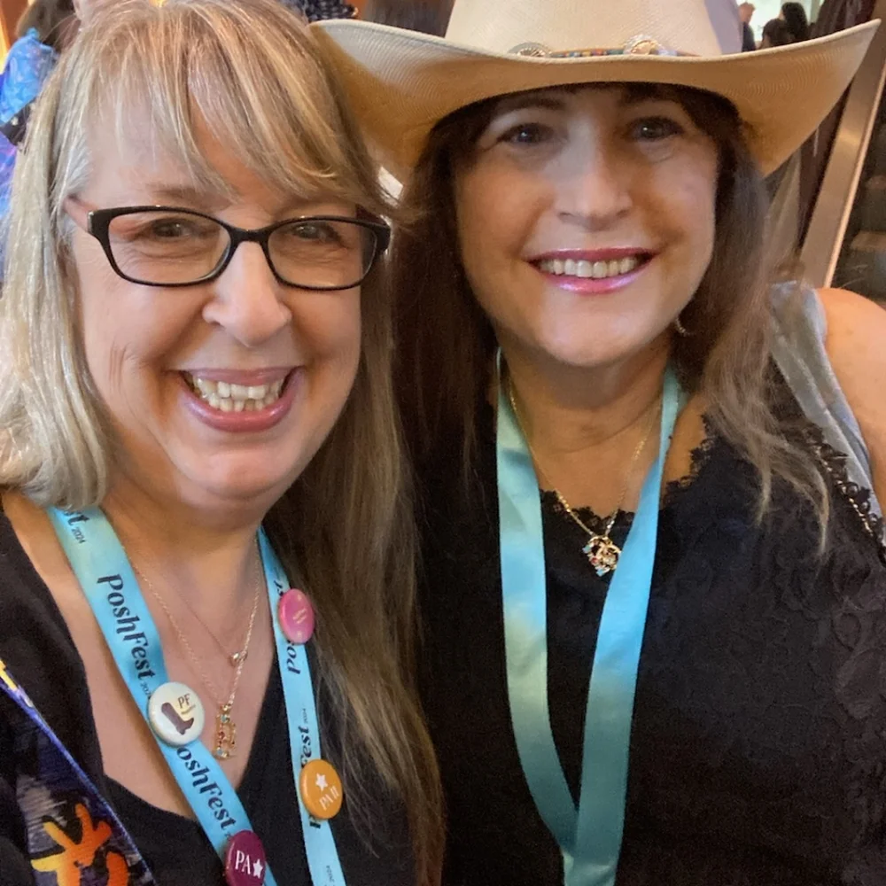 My PFFs Wearing Jewelry That I Sell At PoshFest - Picture 9 of 16